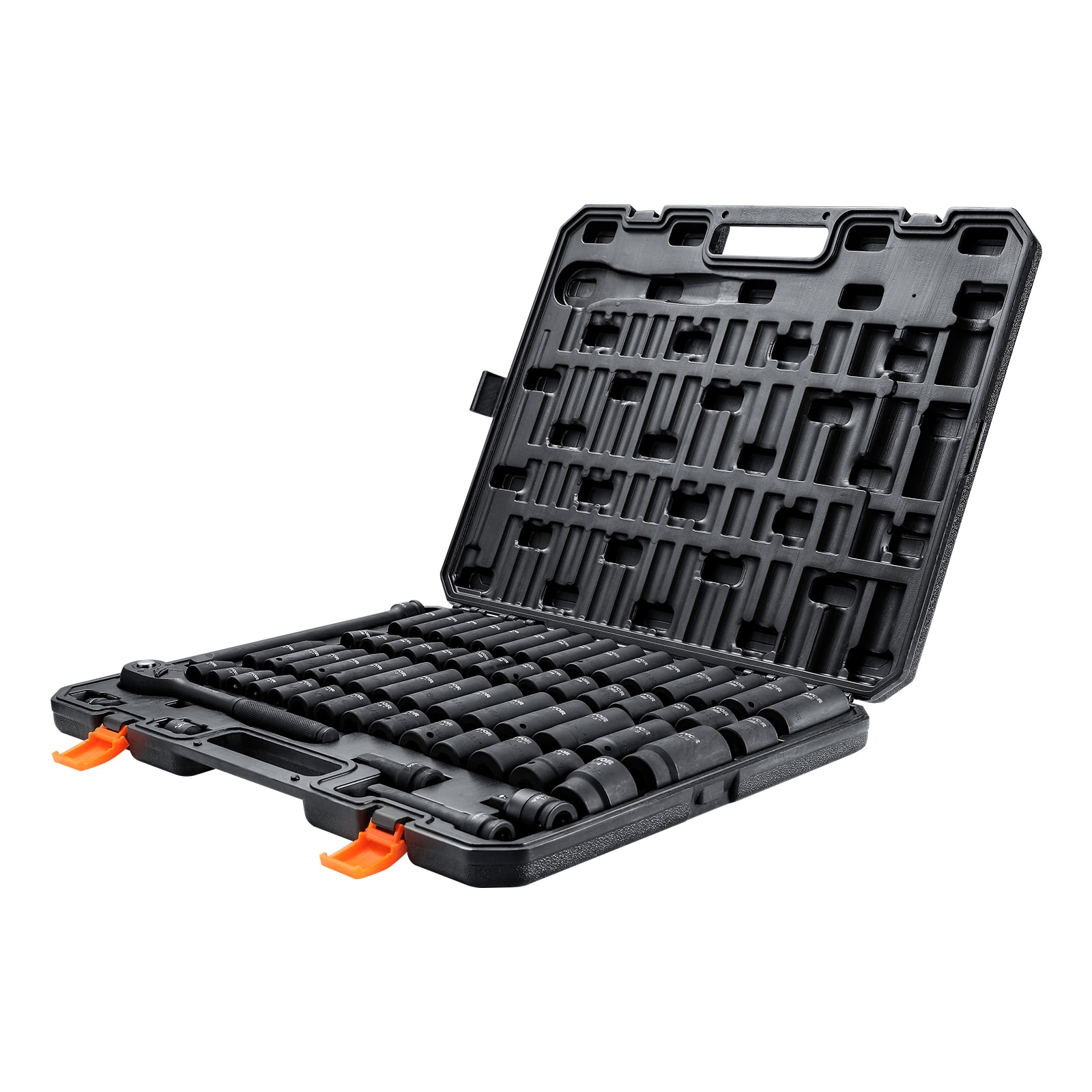 Professional 65-piece Impact Socket Set With Storage Case_voghion.com